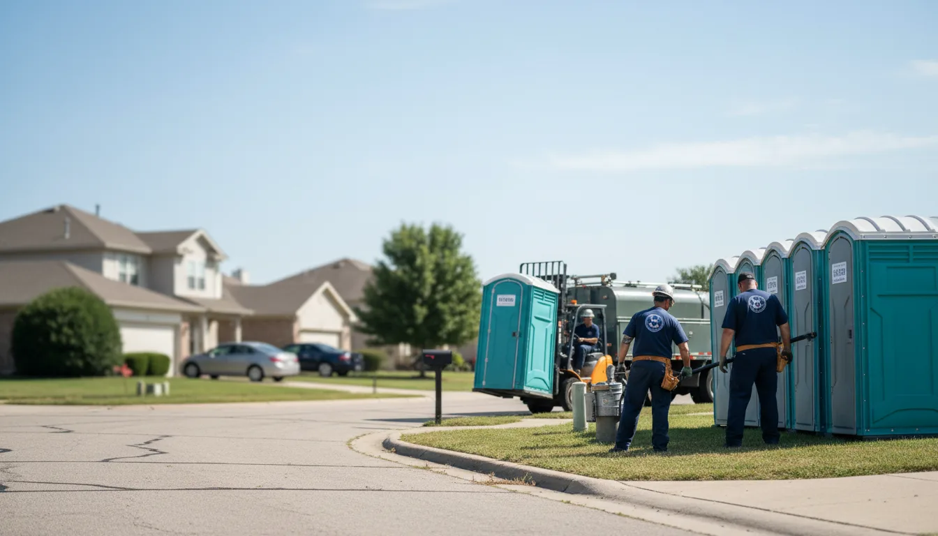 Porta Potty Rental in Piercy, CA near me